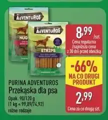 ALDI Przysmak strips Purina Adventuros oferta