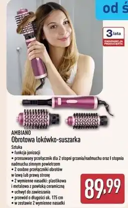 ALDI Lokówko-suszarka obrotowa Ambiano oferta