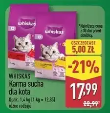 ALDI Karma dla kota z wołowiną Whiskas oferta