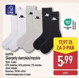 ALDI Skarpety męskie 43-46 Kappa oferta