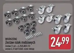 ALDI Rolki do mebli Workzone oferta