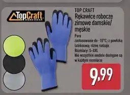 ALDI Rękawice robocze damskie Top Craft oferta
