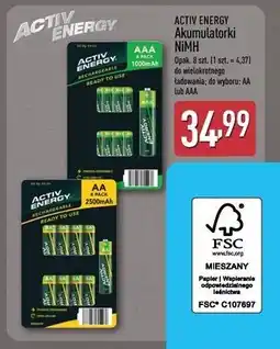 ALDI Akumulatorki aaa Activ Energy oferta