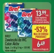 ALDI Zawieszka do wc świeże kwiaty Bref Color Aktiv (Wcześniej Blue Active) oferta