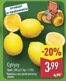 ALDI Cytryny oferta