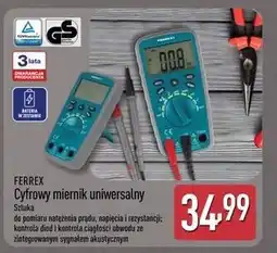ALDI Miernik cyfrowy uniwersalny Ferrex oferta