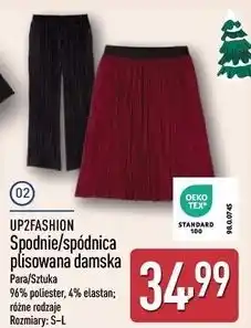 ALDI Spodnie damskie plisowane Up2Fashion oferta