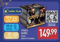 ALDI Bateria griffin Pyroco oferta