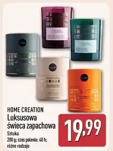 ALDI Świeca luksusowa Home Creation oferta