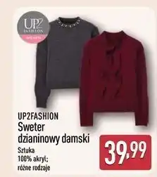 ALDI Sweter dzianinowy damski Up2Fashion oferta