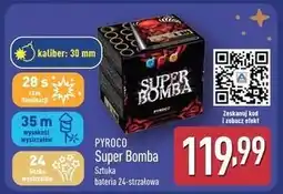ALDI Bateria 24 strzały super bomba Pyroco oferta