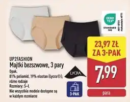 ALDI Majtki damskie s-xl Up2Fashion oferta