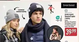 ALDI Czapka męska Bruno Banani oferta