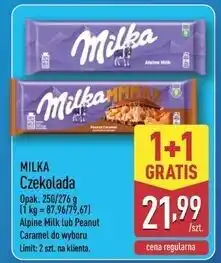ALDI Czekolada peanut caramel Milka Mmmax oferta