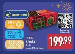 ALDI Bateria 100 strzałów kilovka Pyroco oferta