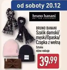 ALDI Czapka męska z wełną Bruno Banani oferta