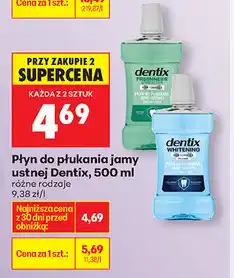 Biedronka Płyn do płukania jamy ustnej Dentix, 500 ml oferta