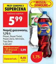 Biedronka Napój niegazowany 1,75 L oferta