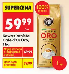 Biedronka Kawa ziarnista Cafe d'Or Oro, 1 kg oferta