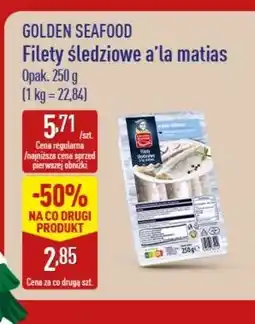 ALDI GOLDEN SEAFOOD Filety śledziowe a’la matias oferta