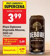Biedronka Piwo Dębowe Dojrzałe Mocne, 500 ml oferta