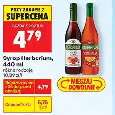 Biedronka Syrop Herbarium, 440 ml oferta