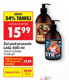 Biedronka Żel pod prysznic LAQ, 500 ml oferta