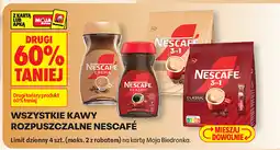 Biedronka Wszystkie kawy rozpuszczalne Nescafé oferta