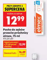 Biedronka Pasta do zębów przeciw próchnicy elmex, 75 ml oferta