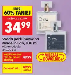 Biedronka Woda perfumowana Made in Lab, 100 ml oferta