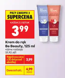 Biedronka Krem do rąk Be Beauty, 125 ml oferta