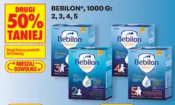 Biedronka Mleko modyfikowane Bebilon: 2, 3, 4, 5, 1000 g oferta