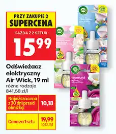 Biedronka Odświeżacz elektryczny Air Wick, 19 ml oferta