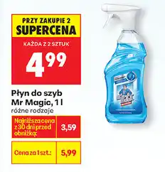 Biedronka Płyn do szyb Mr Magic, 1 L oferta
