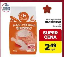 Globi Mąka pszenna luksusowa Carrefour oferta