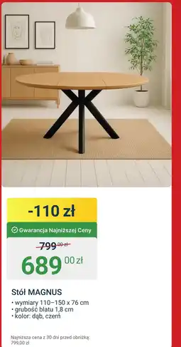 ERLI Stół Magnus oferta