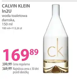 Hebe Woda toaletowa Calvin Klein oferta