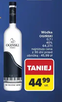 Carrefour Market Wódka Ogiński oferta
