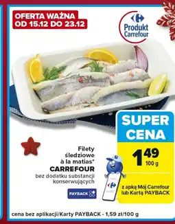 Carrefour Express Filety śledziowe Carrefour oferta