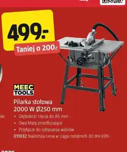 Jula Pilarka stołowa 2000 W Ø250 mm Meec Tools oferta