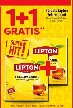 Polomarket Herbata Lipton Yellow Label oferta
