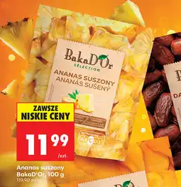 Biedronka Ananas suszony BakaD'Or, 100 g oferta