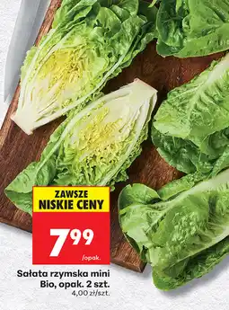 Biedronka Sałata rzymska mini Bio, opak. 2 szt oferta