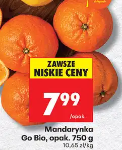 Biedronka Mandarynka Go Bio, opak. 750 g oferta