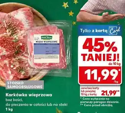 Kaufland Karkówka wieprzowa bez kości Kaufland oferta