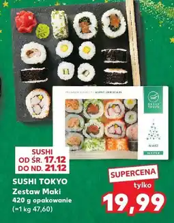 Kaufland Zestaw Maki 200 g opakowanie Sushi Tokyo (~1 kg 47,60) oferta