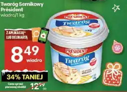 Delikatesy Centrum Twaróg sernikowy President wiadro oferta