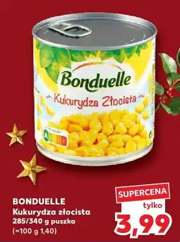 Kaufland Kukurydza Złocista puszka Bonduelle oferta