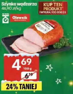 Delikatesy Centrum Szynka wędzona Olewnik oferta