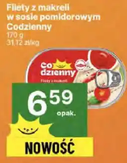 Delikatesy Centrum Filety z makreli w sosie pomidorowym Codzienny oferta